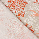 Toile imprimée corail terracotta - Ribes y Casals