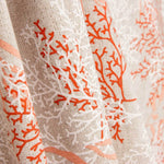 Toile imprimée corail terracotta - Ribes y Casals