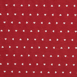 Toile Coeurs Grenat - Ribes y Casals