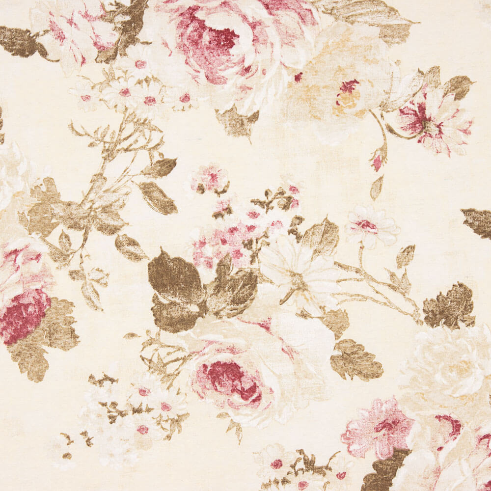 Toile Floes Roses Maxi. - Ribes y Casals