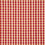 Manacor Toile à carreaux Bordeaux-Camel - Ribes y Casals