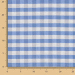 Manacor Toile à carreaux gris-royal - Ribes y Casals