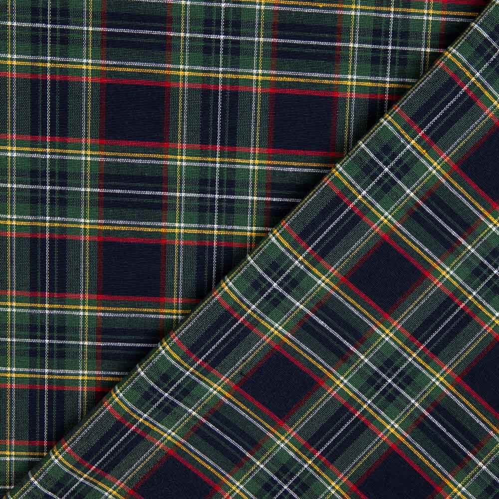 Toile à carreaux bleu marine - Ribes y Casals