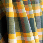 Toile à carreaux fenêtre jaune - bleu - Ribes y Casals