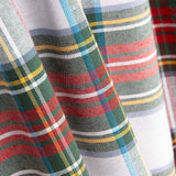 Retal Loneta Cuadros Ventana Amarillo – Rojo 85x280 cm - Ribes y Casals