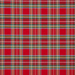 Toile à carreaux rouge fenêtre Noel - Ribes y Casals