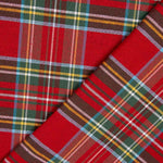 Toile à carreaux rouge fenêtre Noel - Ribes y Casals