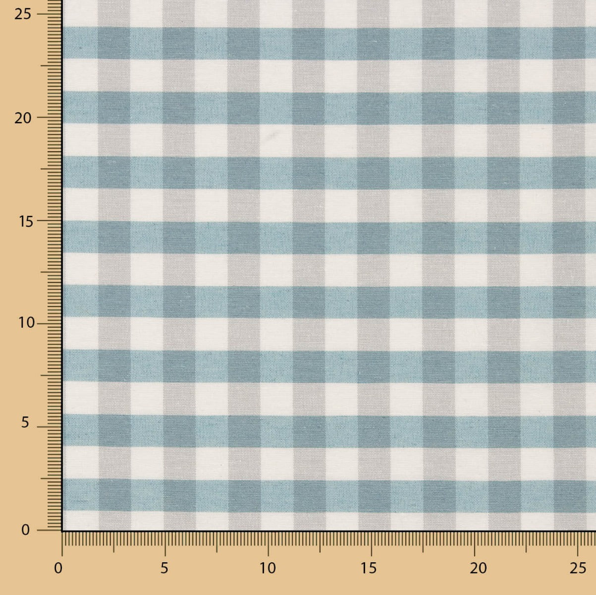 Toile à carreaux Vichy bleu - Ribes y Casals