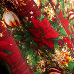 Retal Loneta Navidad Mix Rojo 30x280 cm - Ribes y Casals