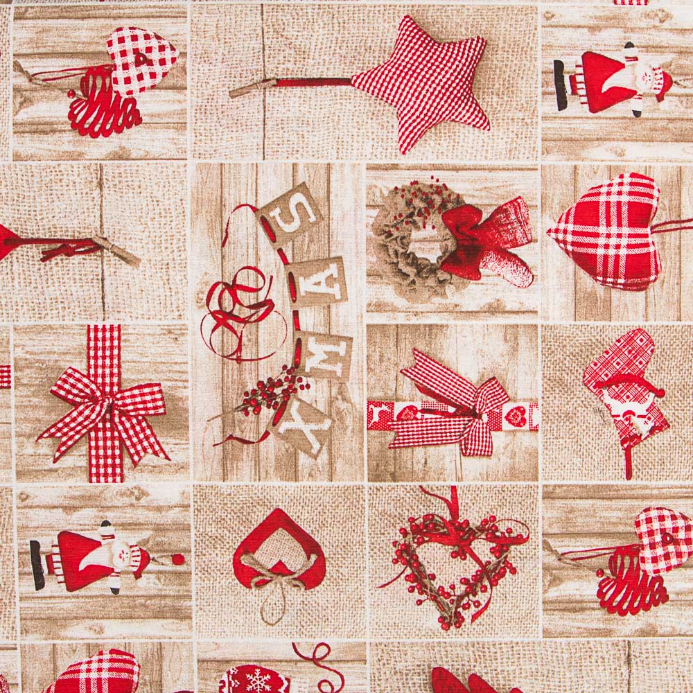 Loneta Cuadros Madera Navidad - Ribes y Casals