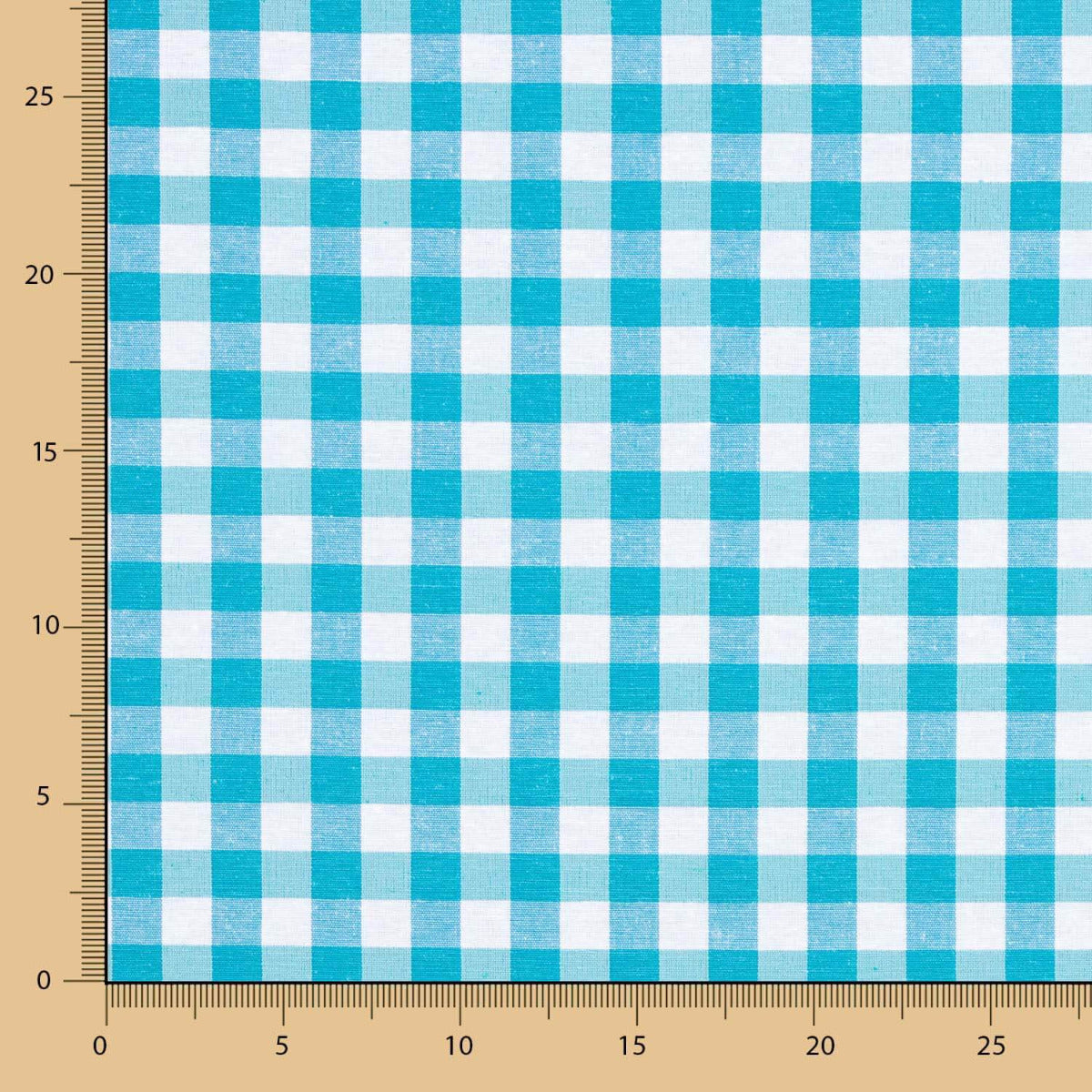 Toile Maxi Carreaux Turquoise - Ribes y Casals