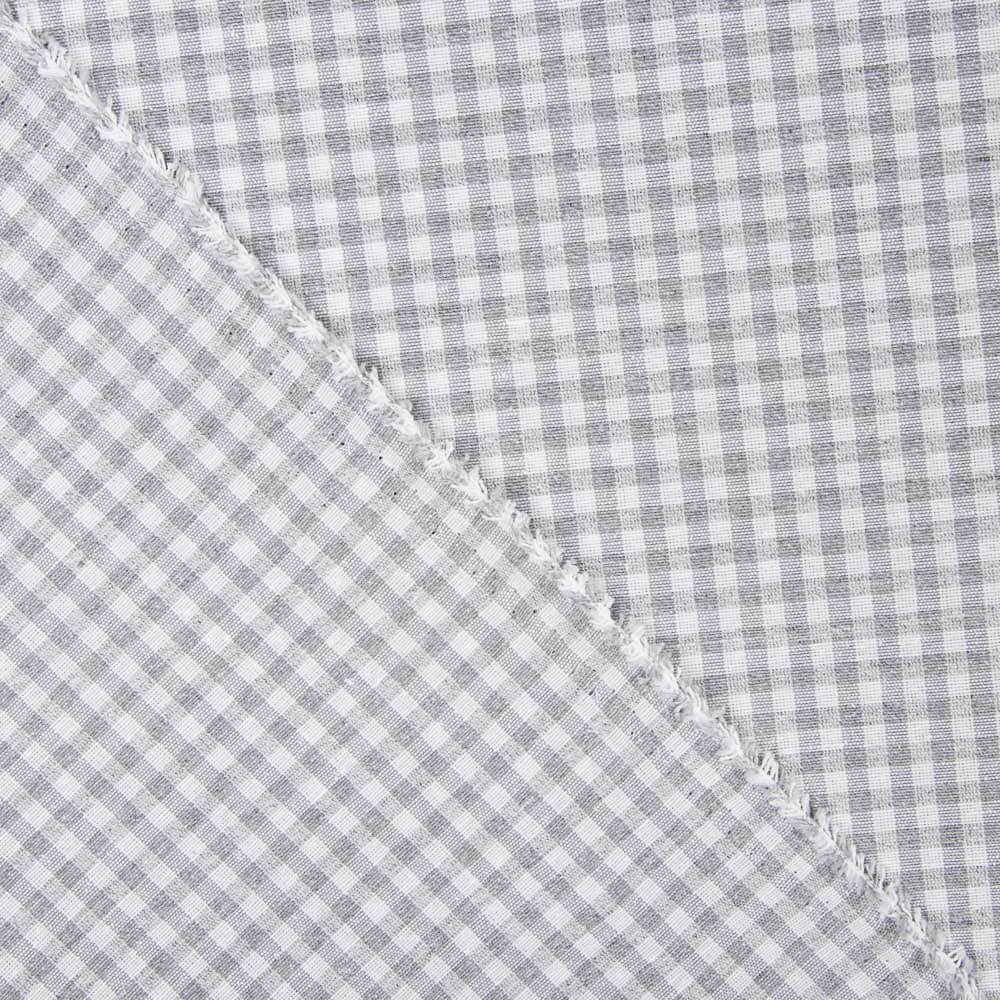 Toile Carrés Mini Gris - Ribes y Casals