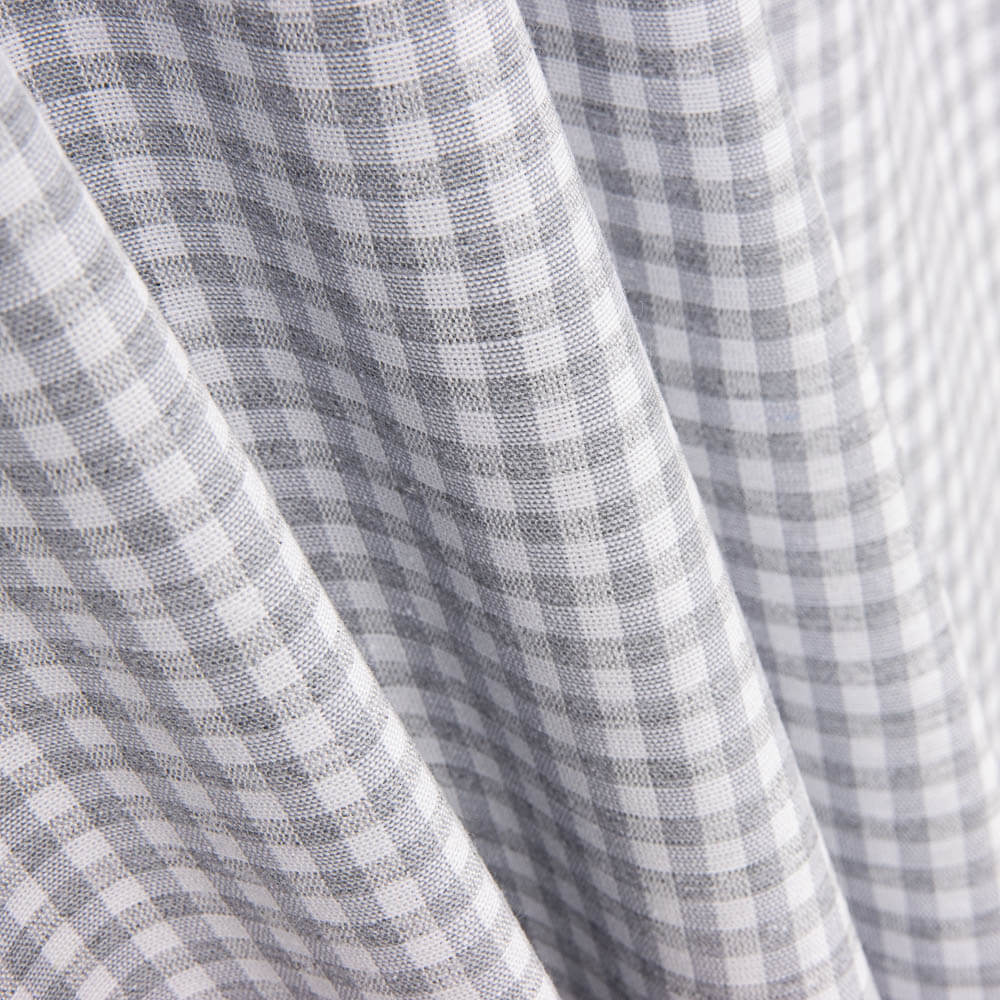 Toile Carrés Mini Gris - Ribes y Casals