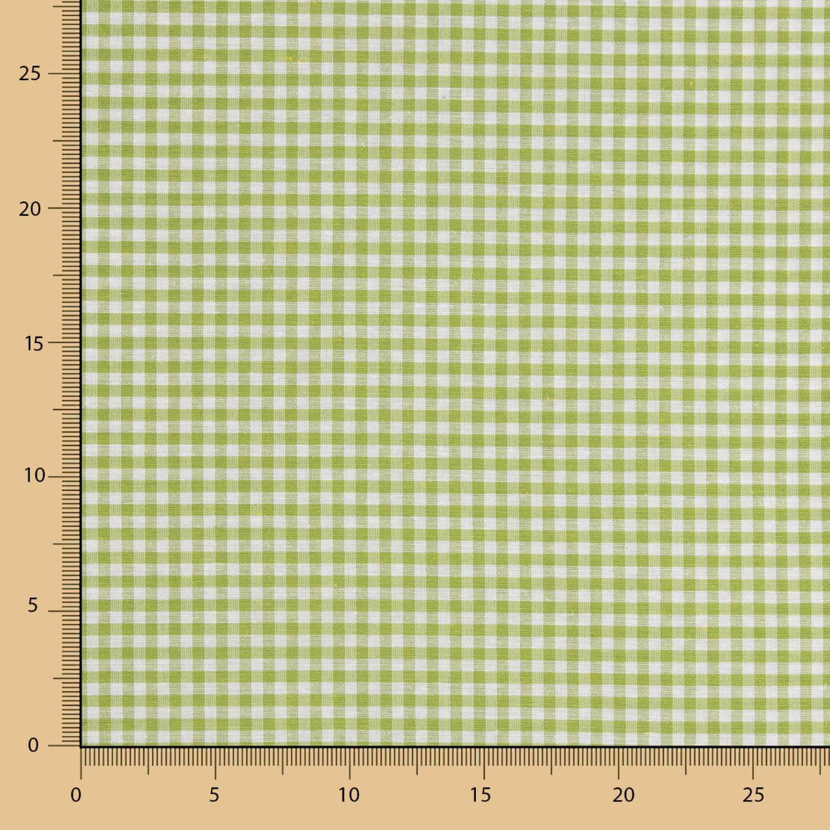 Toile Carrés Mini Kiwi - Ribes y Casals