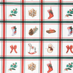 Toile Carrés de Noël Arcs - Ribes y Casals