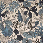 Toile Culla imprimée de fleurs marron - Ribes y Casals