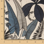 Toile Culla imprimée de fleurs marron - Ribes y Casals