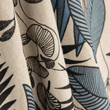 Toile Culla imprimée de fleurs marron - Ribes y Casals