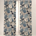 Toile Culla imprimée de fleurs marron - Ribes y Casals