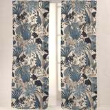 Toile Culla imprimée de fleurs marron - Ribes y Casals