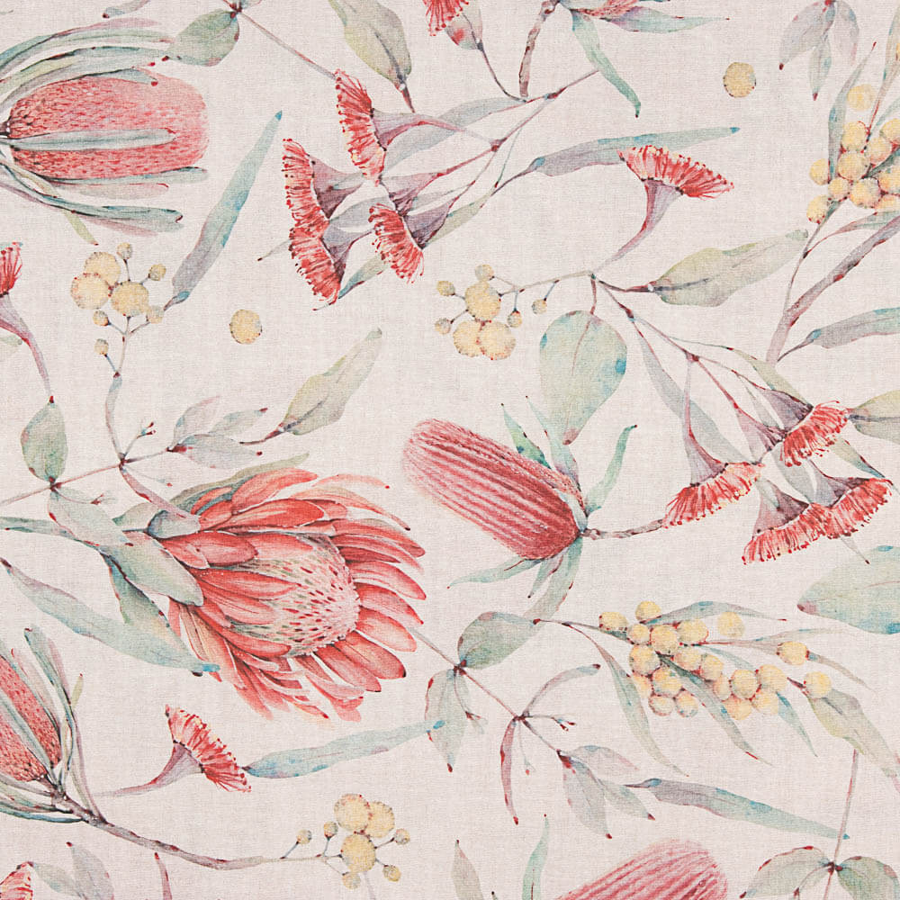 Toile imprimée fleur Ainara - Ribes y Casals