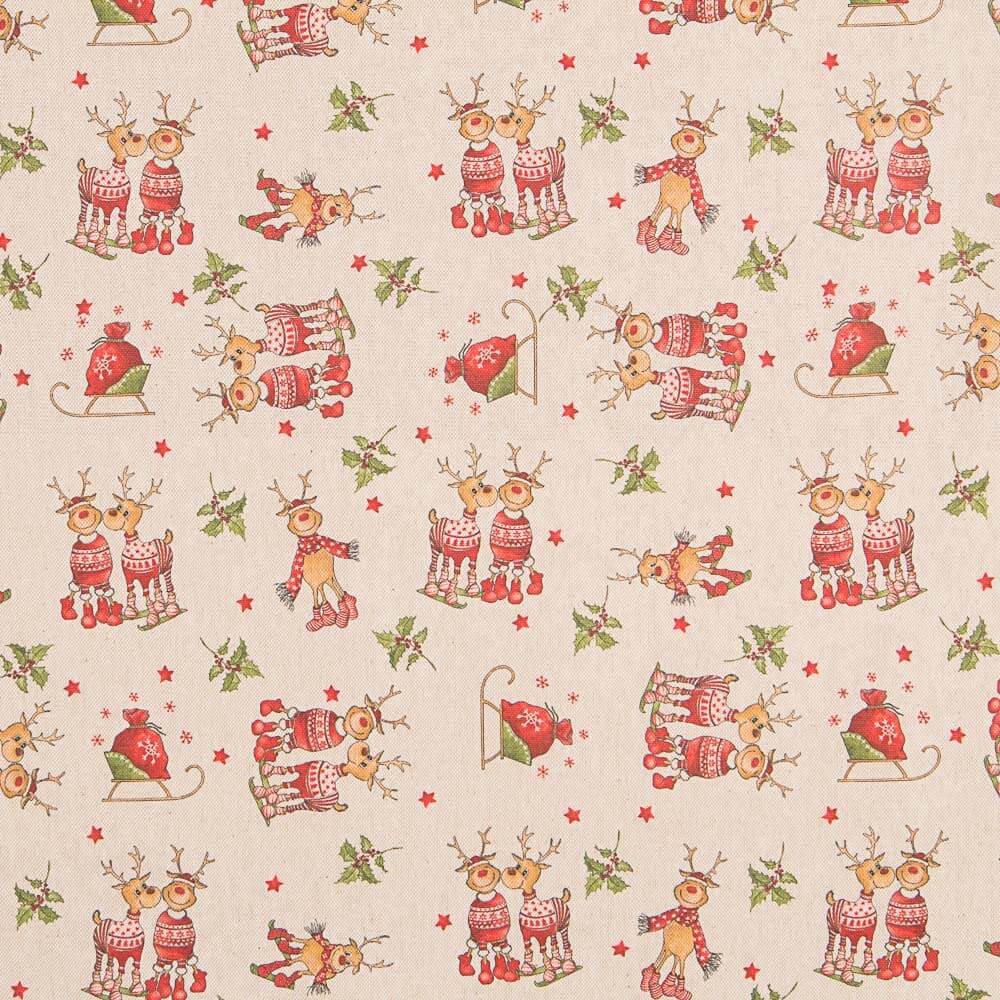 Toile Culla Cerfs Noël - Ribes y Casals