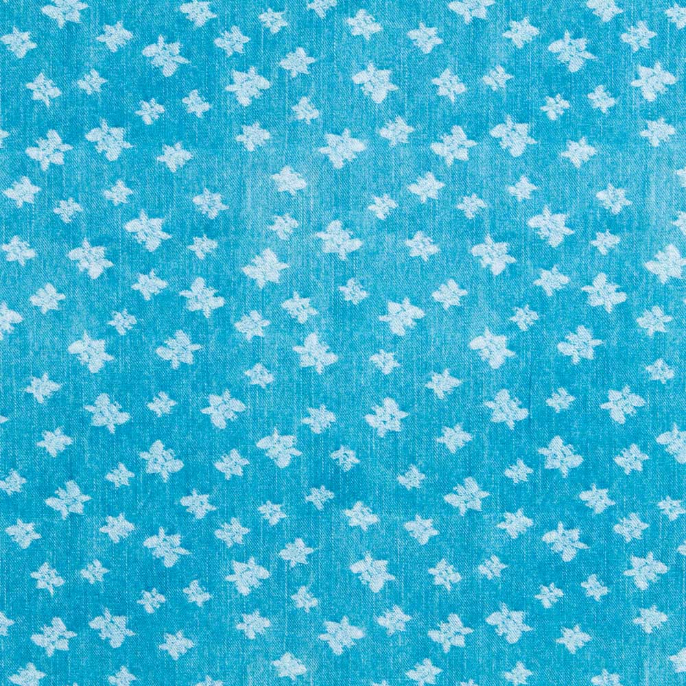 Toile Imprimée Abeille Denim - Ribes y Casals