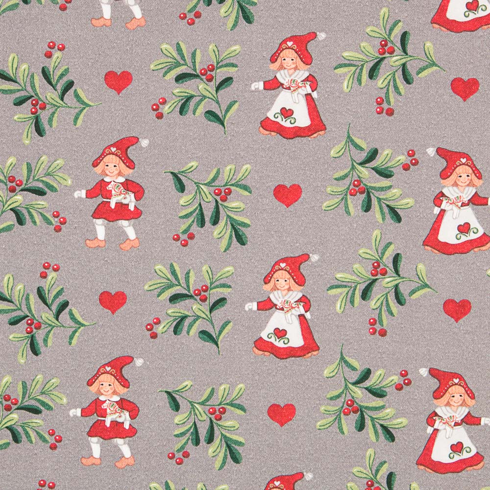 Toile Coton Gnome Rouge - Ribes y Casals