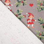 Toile Coton Gnome Rouge - Ribes y Casals