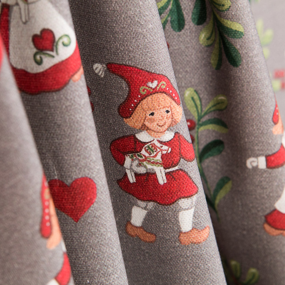 Toile Coton Gnome Rouge - Ribes y Casals