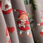 Toile Coton Gnome Rouge - Ribes y Casals