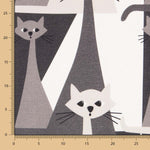 Loneta Estampada Algodón Gatos - Ribes y Casals