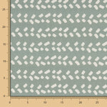 Toile Coton Porcelaine Géométrique - Ribes y Casals