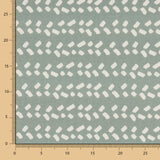 Toile Coton Porcelaine Géométrique - Ribes y Casals