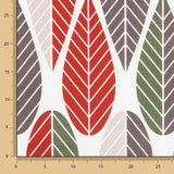 Loneta Estampada Algodón Hojas Palma - Ribes y Casals