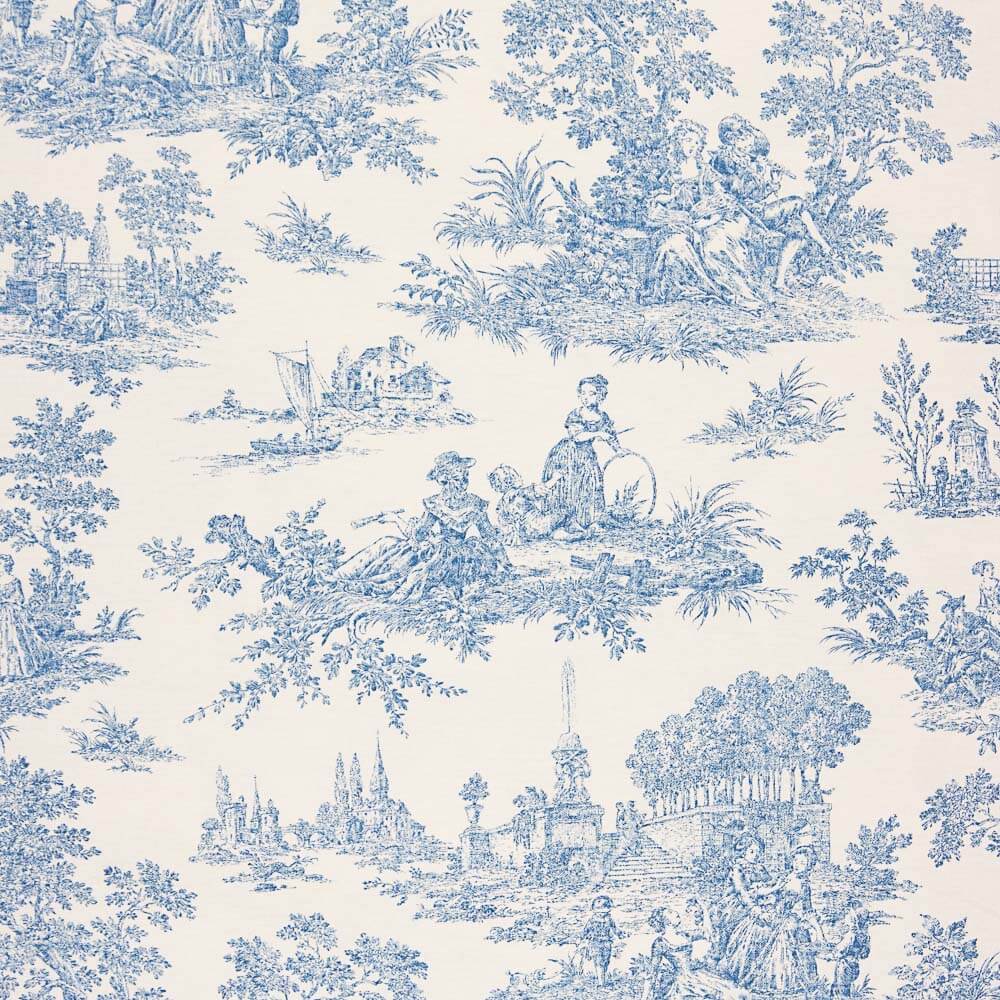 Toile de jouy Bleu - Ribes y Casals