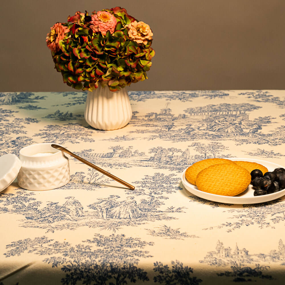 Toile de jouy Bleu - Ribes y Casals