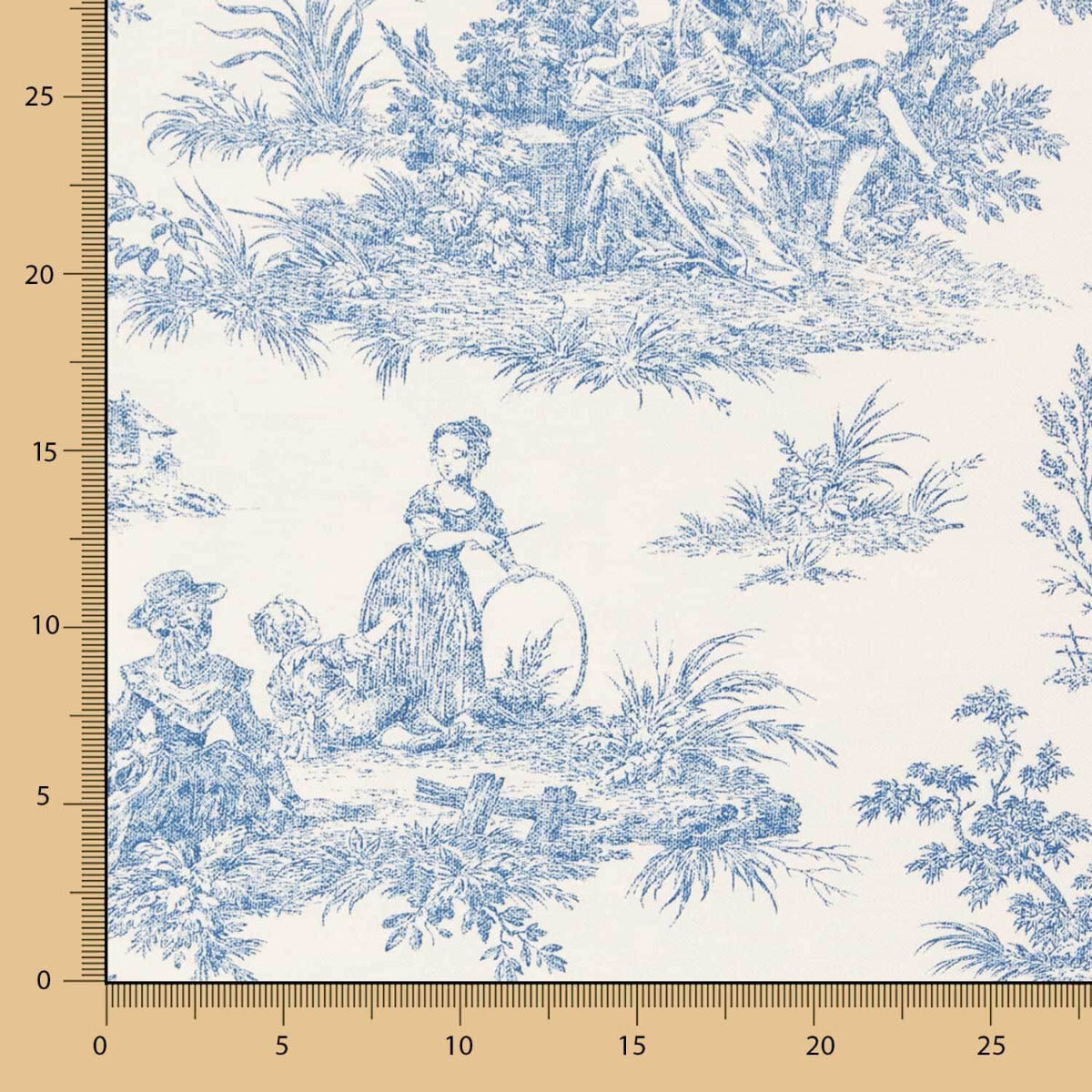 Toile de jouy Bleu - Ribes y Casals