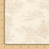 Toile de jouy Beige - Ribes y Casals