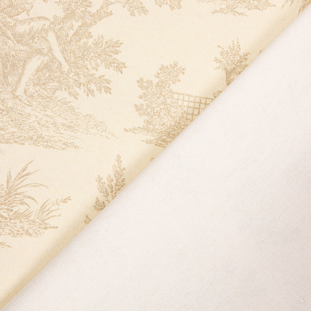 Toile de jouy Beige - Ribes y Casals