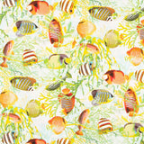 Toile Imprimée Aqua Jaune - Ribes y Casals