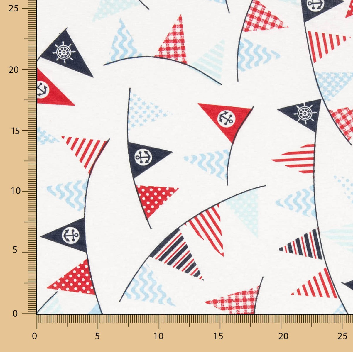 Fanion de fête en toile imprimée - Ribes y Casals