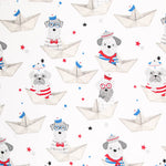 Toile Imprimé Bateau En Papier - Ribes y Casals