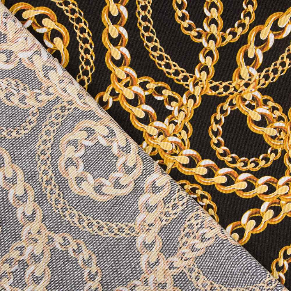 Toile Chaînes Noires - Ribes y Casals