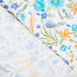 Toile Imprimée Chiara Turquoise - Ribes y Casals