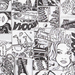 Toile Bandes Dessinées Noir - Ribes y Casals