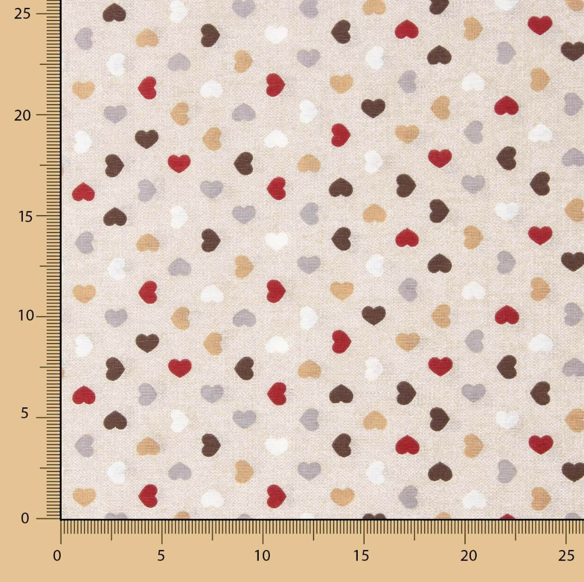 Toile Coeurs Rustique - Ribes y Casals