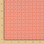 Toile Géométrique Corail - Ribes y Casals