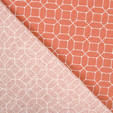 Toile Géométrique Corail - Ribes y Casals