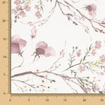Toile imprimée Hanami aquarelle rose - Ribes y Casals